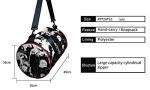 Gojo BW Anime Gym Duffel Bag with Shoe Compartment