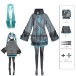 Sad Miku Cosplay Hoodie for Anime Fans