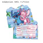 Stitch Anime Notebook and Pen Set for Kids