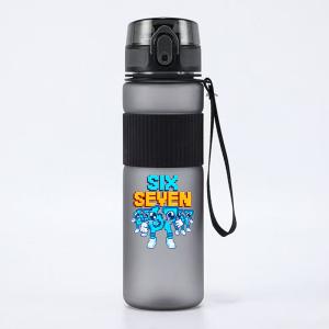 Cute Anime Print Water Bottle for Kids 550ml