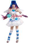 Angel Cosplay Costume Dress with Wings and Accessories
