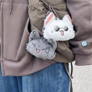 Geto Suguru & Satoru Gojo Plush Keychain Set
