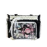 Kawaii Ita Bag with Clear Window and Ruffles