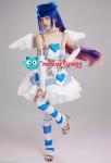 Angel Cosplay Costume Dress with Wings and Accessories