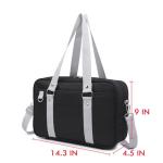 Kawaii Anime Ita Bag - Large Canvas Messenger