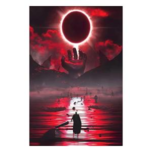 Berserk Guts Red Sun Wall Art Canvas Print
