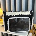 Kawaii Ita Bag with Clear Window and Ruffles