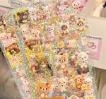 Hello Kitty Rilakkuma Die-Cut Sticker Set