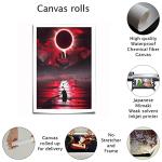 Berserk Guts Red Sun Wall Art Canvas Print