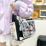 Kawaii Ita Bag with Clear Window and Ruffles