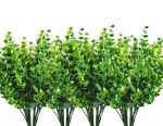 Eucalyptus Fake Plants - 8pcs Greenery Set