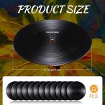 Qunclay 12 Pack Blank 7-Inch Vinyl Records