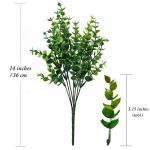 Eucalyptus Fake Plants - 8pcs Greenery Set