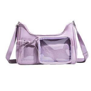 Cute Purple Y2K Ita Purse for Cosplay