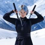 Ninja Hero Dual Sword Cosplay Bag with Strap