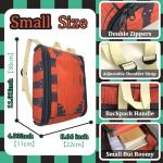 Wood Print Mini Cosplay Backpack - Anime Accessory
