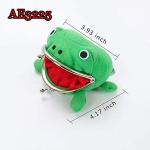 Cute Frog Coin Purse Plush Wallet Pouch