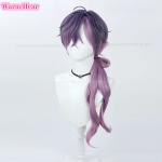 Uki Violeta Dark Purple Gradient Cosplay Wig