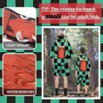 Wood Print Mini Cosplay Backpack - Anime Accessory