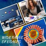 Qunclay 12 Pack Blank 7-Inch Vinyl Records