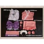 Mikuu Matcha Sakura Pink Cosplay Kimono Dress