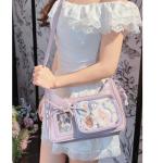 Cute Purple Y2K Ita Purse for Cosplay