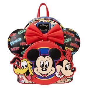 Loungefly Mickey and Friends Mini Backpack Set