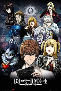 Death Note Character Collage Poster - 24" x 36