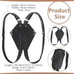 Adjustable Black Sword Holder for Cosplay & Anime