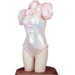Pink KAngel Cosplay Bodysuit for Anime Lovers