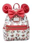 Loungefly Minnie Mouse Rose Print Shoulder Bag