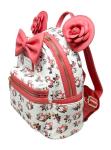 Loungefly Minnie Mouse Rose Print Shoulder Bag