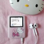 Kawaii Hello Kitty Mini Portable MP3 Player