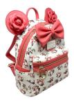 Loungefly Minnie Mouse Rose Print Shoulder Bag
