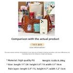 Kawaii Pink Cat Ita Bag for Daily Essentials