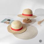 Luffy Straw Hat Cosplay Cap for Summer Fun