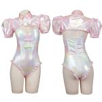 Pink KAngel Cosplay Bodysuit for Anime Lovers