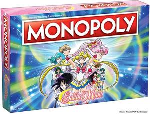 Sailor Moon Monopoly Board Game with Custom Tokens