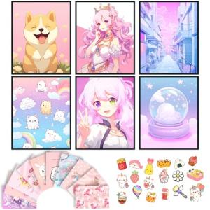 Kawaii Anime Wall Art Poster for Cute Decor