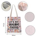 Cute Anime Girl Tote Bag for Cosplay Lovers