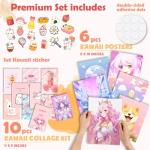 Kawaii Anime Wall Art Poster for Cute Decor