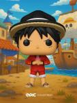 One Piece Monkey D. Luffy Vinyl Figure with Protector