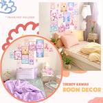 Kawaii Anime Wall Art Poster for Cute Decor