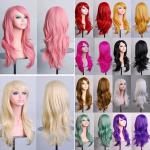 Curly Wavy Heat-Resistant Cosplay Wigs