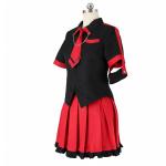 Kisaragi Saya Anime Cosplay Costume Set