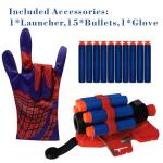 Spiderman Shooter Glove Set with Soft Foam Projectiles