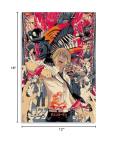Chainsaw Man Anime Canvas Art Poster 12x18