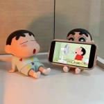 Kawaii Crayon Shin-Chan Phone Holder Figure