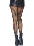 Leg Avenue Snake Print Fishnet Tights for Women