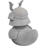 Samurai Duck Figurine – Quirky Japanese Armor Decor
